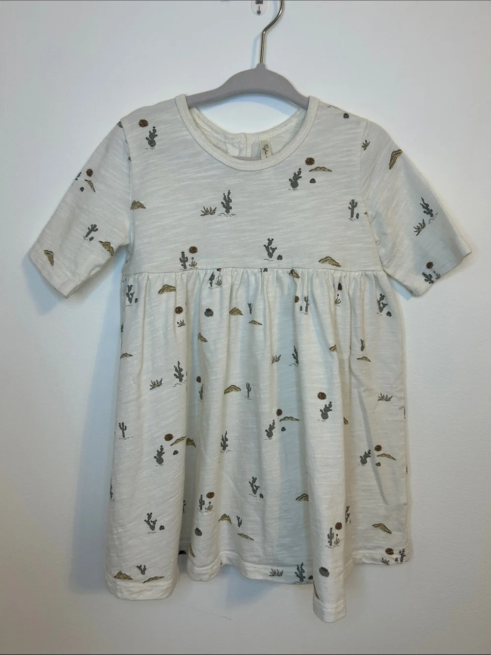 NWT Rylee + Cru Finn Dress Desert Cactus Print Cotton 2-3Y